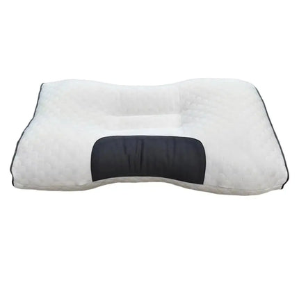 Soy fiber massage cervical pillow with porous and breathable features helps with sleeping, suitable for hotel and home bedding