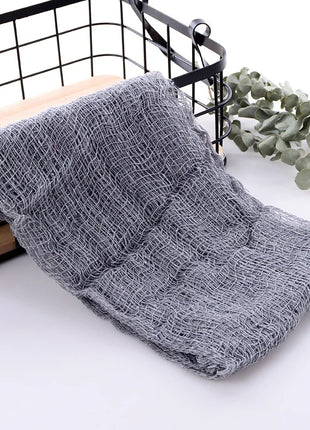 1/2/3pcs black coarse mesh spider web hanging cloth with skeleton bat silhouette for Halloween scary haunted house decoration - Riparo82