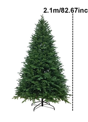 Set di alberi di Natale fai-da-te 2.1/2.4/3m Grande decorazione per albero di Natale Decorazioni per la casa Festa Ornamento per le vacanze Albero di Natale rosso Dropship
