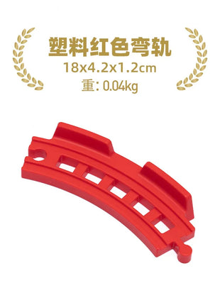 Nuova binario ferroviario in legno Tutti i tipi Biforcazione binario forcella Accessori per binari in legno di faggio adatti per binari in legno Thomos Giocattolo Regalo per bambini