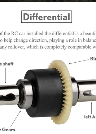 Giocattolo per bambini Hot WLtoys 10428 RC Auto 45CM 2.4G Scala 1:10 Doppia velocità Radiocomando Elettrico Wild Track Warrior