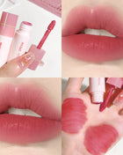 JUJU DREAM 6 Color Matte Lip Glaze - Long-lasting, colourless, non-stick cup velvet, student-friendly, brightening nude lipstick - Riparo82