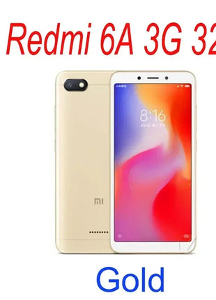 Original Xiaomi Redmi 6A 3GB 32GB Smartphone Wholesale Xiaomi Mobile Phones Unlocked Android Google Play Global Frimware - Riparo82