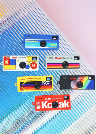 Disponibile Kodak Charmera Portachiavi Mini fotocamera digitale 1 PZ 1987 35MM/F2.4 Fotocamera 5 colori Spediti a caso Regali per fotocamera a colori