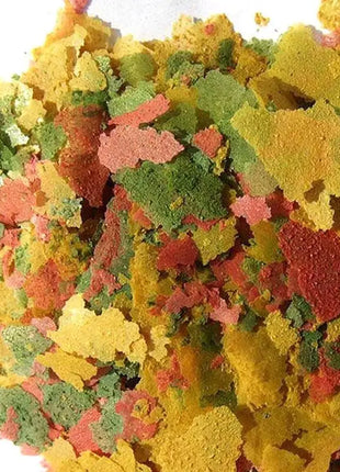 100g Tropical Ornamental Fish Food Small Fish Goldfish Feed Nutritious 3 Color Sheeting Feed Fish Products Aquarium Accessories - Riparo82