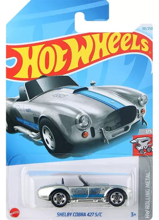 Hot Wheels Shelby Cobra 427 S/C 1:64 - Modellino Diecast Collezione