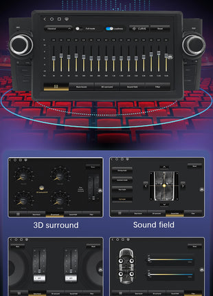 7"Wireless Carplay AutoRadio 2 din Android 14 For Fiat Grande Punto Linea 2009-2015 Multimedia Screen Audio GPS Navigation RDS - Riparo82