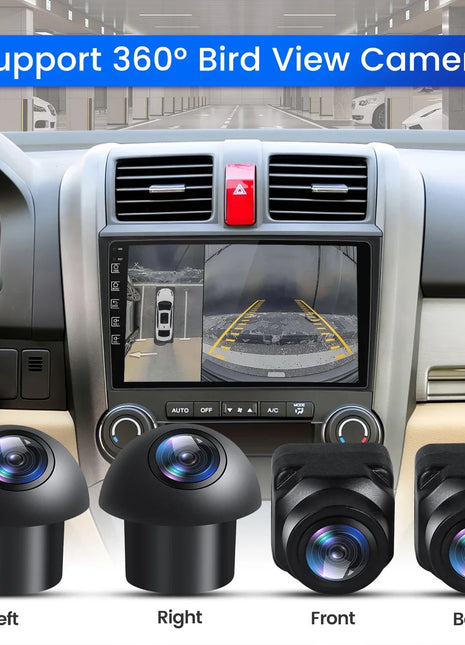 360° Panoramic Camera 1080P HD Cam for Android Car Radio Multimedia Player Rear Front Left Right 360 Surround View 3D Display - Riparo82