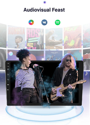 4G Universal 1 Din Car Multimedia Player 360 Rotatable Screen Autoradio Stereo Navi GPS WiFi Auto Radio Android Video Player Map - Riparo82