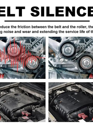 100ml Car Belt Noise Spray Prolongs Belt Life Engine Belt Silencer Spray-On Dressing Noise Lubrication Protection Silencer - Riparo82