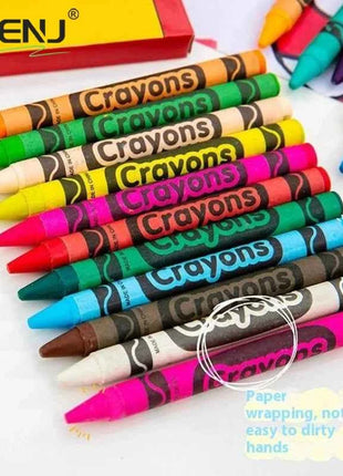 4/12/24 Colors Multicolor Crayons Children's Graffiti Brush Student Oil Painting Stick Suit School Supplies Art Supply