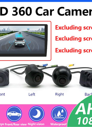 Car 360° panoramic system camera for Android multimedia screen, Android multimedia system with 360APP function - Riparo82