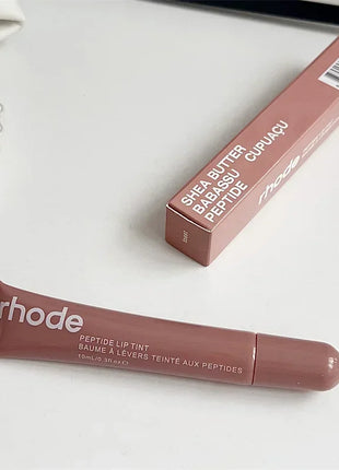 Brand NEW Rhode Fashion Color Lipstick Vanilla Portable Lip Gloss Holder Hot INS Lipstick Salted Caramel Lip Protect Glossy Oil - Riparo82