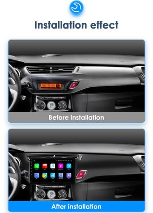 2Din Android 13 Car Radio For Citroen C3 DS3 2010-2016 Car Multimedia Player Navi GPS 4G Wireless CarPlay intelligent autoradio - Riparo82