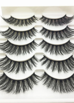 10/2 Pairs Mink Eyelashes Natural 3D Lashes Faux Cils Makeup Dramatic False Eyelashes Wholesale Eyelash Extension Makeup Tools