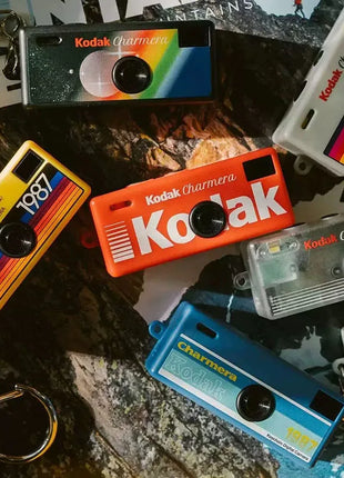 Kodak Charmera Portachiavi 1987 Mini fotocamera digitale 35MM/F2.4 Fotocamera 1 PZ 5 colori Spediti a caso Fotocamera a colori Regali di compleanno