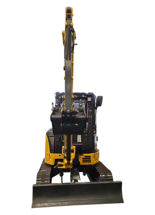 Piccolo escavatore diesel da 3,5 tonnellate, gru cingolata da 3 tonnellate, potente forza di sollevamento e scavo dell'escavatore - riparo82