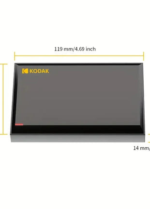 KODAK 2.5 "HDD 2TB SSD esterno portatile 1TB 500GB disco rigido 5Gbps USB3.0 HDD ad alta velocità per negozio di file di grandi dimensioni laptop desktop