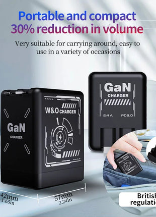 W&O GaN Fast Charging 20W Cable Type C and Lightning Liquid Silicone Cable for iPhone 14 15 Pro Max Xiaomi Realme Redmi ﻿ - Riparo82