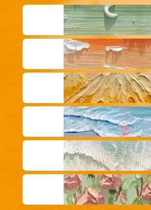 Professional Oil Pastels Set - Medium Point, High-Quality Soft Crayons for Artists, 12/24/36/48 Colors