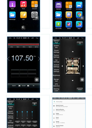 4G+64G Android 14 Car Stereo Video Multimidia Radio Player 10.1 Inch Universal Autoradio GPS Electric Rotatable Touch Screen - Riparo82