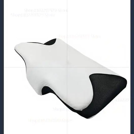 Cervical Support Pillow Memory Foam Neck Pillow for Pain Relief Non Collapse Ergonomic Pillow for Sleeping Travel Home Use