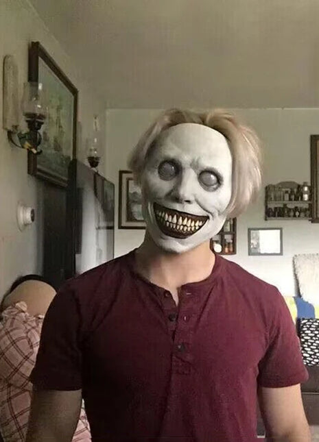 Halloween Cosplay Mask Smiling Demons Horror Face Masks The Evil Props Party Masquerade Halloween Mask Clothing Accessor - Riparo82