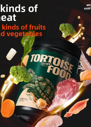 Yee Terrapin Turtle Food - High Protein Floating Pellets for Chinese Pond Turtle (Grass Turtle) - All Life Stages Formula - Riparo82