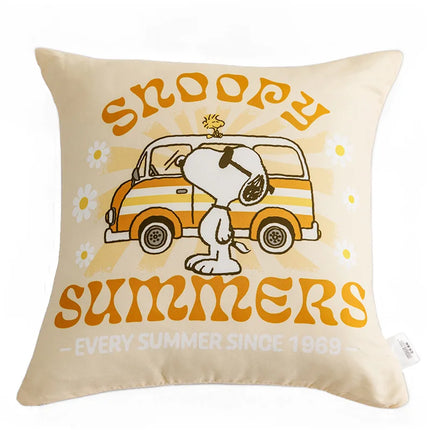 Cartoon Snoopy Sofa Pillows 40x40CM Sleeping Pillows Cute Car Cushion Soft and Comfortable Office Cushion Luncheon Pillow Gifts