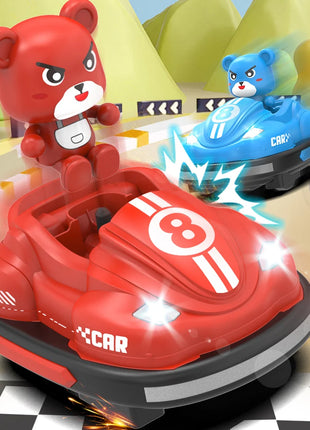 JJRC Q195 RC Battle Car Set Interazione competitiva genitore-figlio Go Kart Musica leggera Auto telecomandata Giocattolo Regalo per i bambini