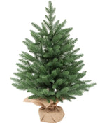 Vendita calda tutto PE mini albero di Natale desktop mini albero di Natale decorazione dell'atmosfera natalizia