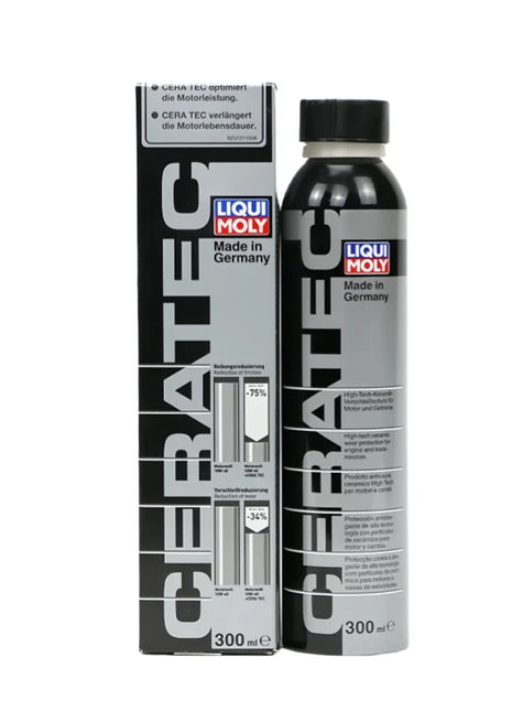 Liqui Moly Additivo per agente potenziatore di potenza antiusura in ceramica per motore Additivi per olio motore da 300 ml