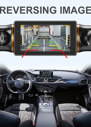 Car Dash Cam 4 Channel Black Box With GPS WIFI FHD 1080P Front Driving Camera Left Right Rear Night Vision 24H Parking Monitor - Riparo82