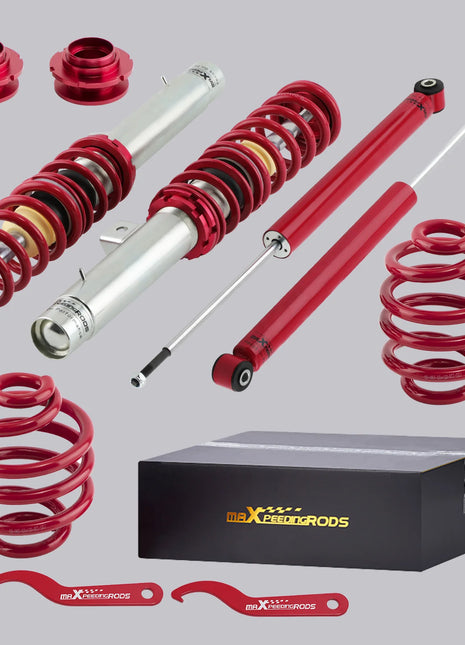 Coilovers Lowering Kit For BMW 3-Series (E46) M3 RWD 1999-2005 Spring Front Rear Coilovers, Suspension Struts