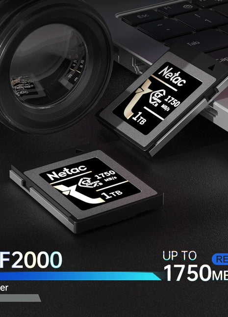 Scheda di Memoria Netac CFexpress tipo B 256GB 512GB 1TB PCIe 3.0 x2 Memoria per fotocamera reflex digitale RAW 4K 8K Video