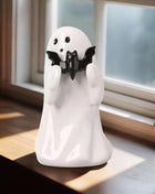 Halloween Cute Ghost Statue Creative  Crafts  Suitable For Party Scene   Home Living Room Bedroom Office Desktop Decoration ﻿ - Riparo82