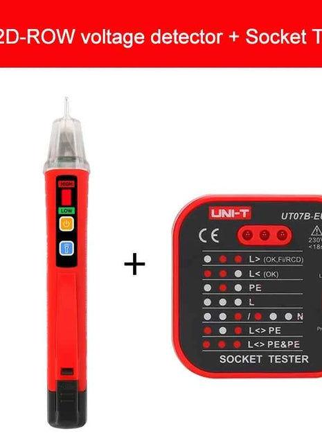 UNI-T AC Voltage Detector UT12D Non Contact Voltage Tester 24V-1000V Contactless Electric Tester Pen Power Sensor LED