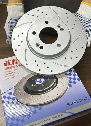 Rotori dei freni automobilistici a disco freno per auto ad alte prestazioni buon prezzo di fabbrica dei freni per Saab Aero 93