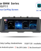 Uckazy 8 Core Wireless Carplay AutoRadio Android 14 For BMW 5 Series F10 F11 2010-2016 CIC NBT Car Multimedia Screen Player GPS Navigation Stereo Carplay Audio - Riparo82