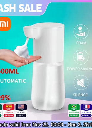 Xiaomi 2000mAh USB Charging Automatic Induction Foam Soap Dispenser Smart Infrared Touchless Hand Washer For Kitchen Bathroom - Riparo82
