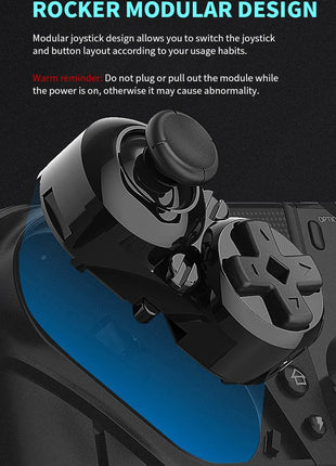 Controller + custodia per PS4 PS3 PS Playstation 4 3 PC Control Wireless Bluetooth Mobile Android TV Gamepad Gaming Game Pad