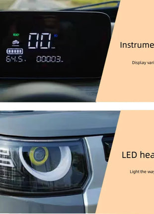 Mini car high-quality electric car 4-seat small electric car 60v 2000W suitable for adults and the elderly - Riparo82