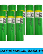 Nuovo LG 18650 Mj1 Batteria Al Litio Ricaricabile 3500MAh 3.7V 25A 18650 Alta Utensili Elettrici Scooter Elettrico Trapano Elettrico Batteria - riparo82