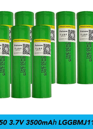 Nuovo LG 18650 Mj1 Batteria Al Litio Ricaricabile 3500MAh 3.7V 25A 18650 Alta Utensili Elettrici Scooter Elettrico Trapano Elettrico Batteria - riparo82