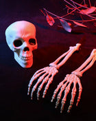 Halloween Decoration Skull Skeleton Horror Artificial Arm Outdoor Yard/garden Decorations Ghostface Hallowen Day of The Dead - Riparo82