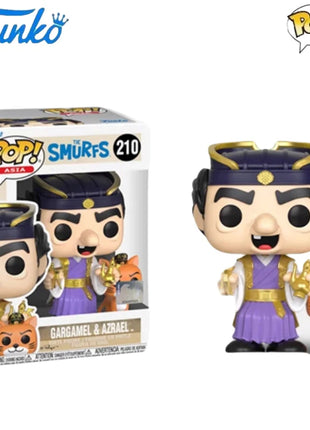 Funko Pop The Smurfs Action Figure Anime Gargamel Azrael Cat Statua in edizione limitata Decorazione del desktop Raccogliere regali originali