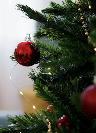 Set di tappi per palline di Natale rotondi da 100 pezzi Set di cappelli decorativi natalizi in argento/oro di ricambio per decorazioni fai da te per l'albero di Natale - riparo82