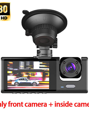 Dash Cam for Cars WIFI APP Car DVR 3 Channel Front Camera Video Recorder Rear View Camera for Vehicle Black Box Car Assecories - Riparo82