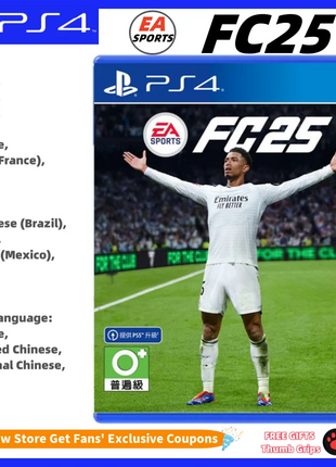 NUOVO CD di gioco FC25 Playstatio4 PS4 Scheda di gioco Playstation4 originale Giochi Ps4 Affare FC25