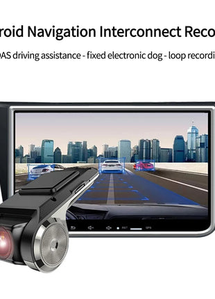 Dash Cam ADAS Car DVR ADAS Dashcam DVRs Video HD 720P USB TF Card 32G Auto Recorder for Android Multimedia Player DVD - Riparo82